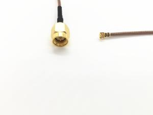 China Mini PCI To SMA Male Pigtail Antenna Wi - Fi Coaxial RG -178 Low Loss Cable wholesale