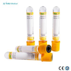 China 13x75mm Plastic Blood Collection Tubes Disposable Gel Tube With Clot Activator wholesale
