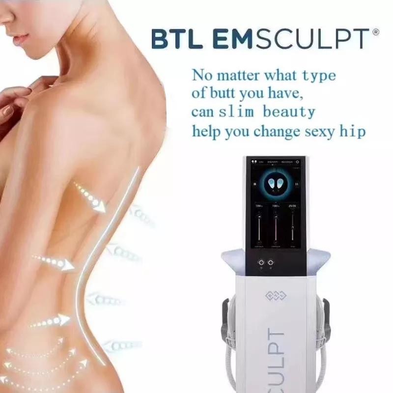 Touch Screen 13 Tesla Body Sculpting Machine , EM Sculpting Equipment