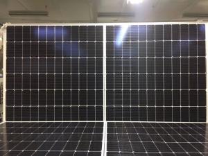 China Bipv 445W 390 Watt Bifacial Solar Panels Double Sided For Boats wholesale