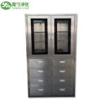 Stainless Steel SUS304 Hospital Medicine Cabinet Office File Cabinet Instrument