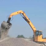 24-38 Ton Mechanical Grab Bucket Excavator Clamshell Bucket For PC240 ZX360