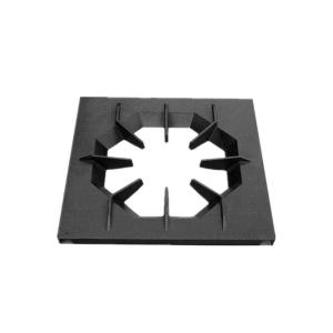 China Square OEM Black Cast Iron Frame Pan Supports wholesale