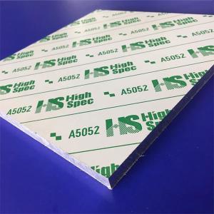 China 5052 / 5083 Grade Flat Cast Aluminum Plate Ultra Flatness Surface wholesale