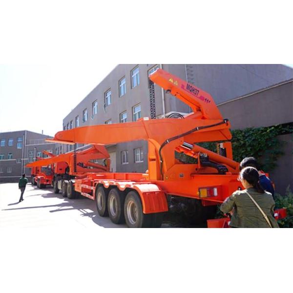 20 40Ft 37 40 45 Ton Side Loading Container Trailer