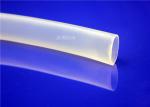 Flexible Silicone Tubing Chemical Resistance , Transparent White Soft Silicone