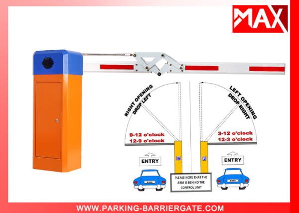 Vehicle Barrier Gate Arm , Security Boom Barriers For Parking Lot Management