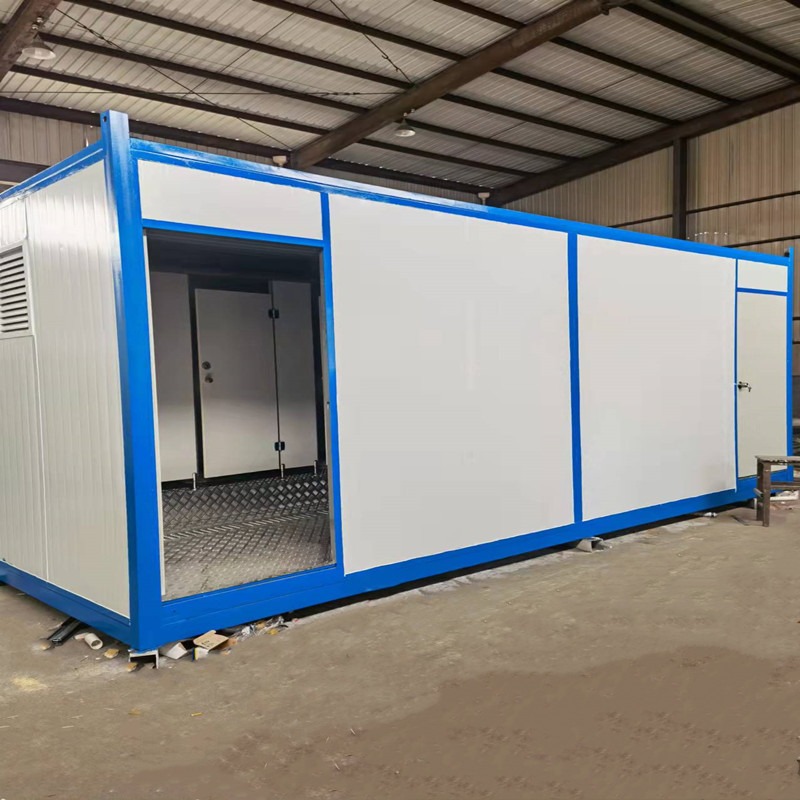 Sandwich Panel Steel Frame Movable Public Toilet Prefabricated Camping Portable Toilets for Performance