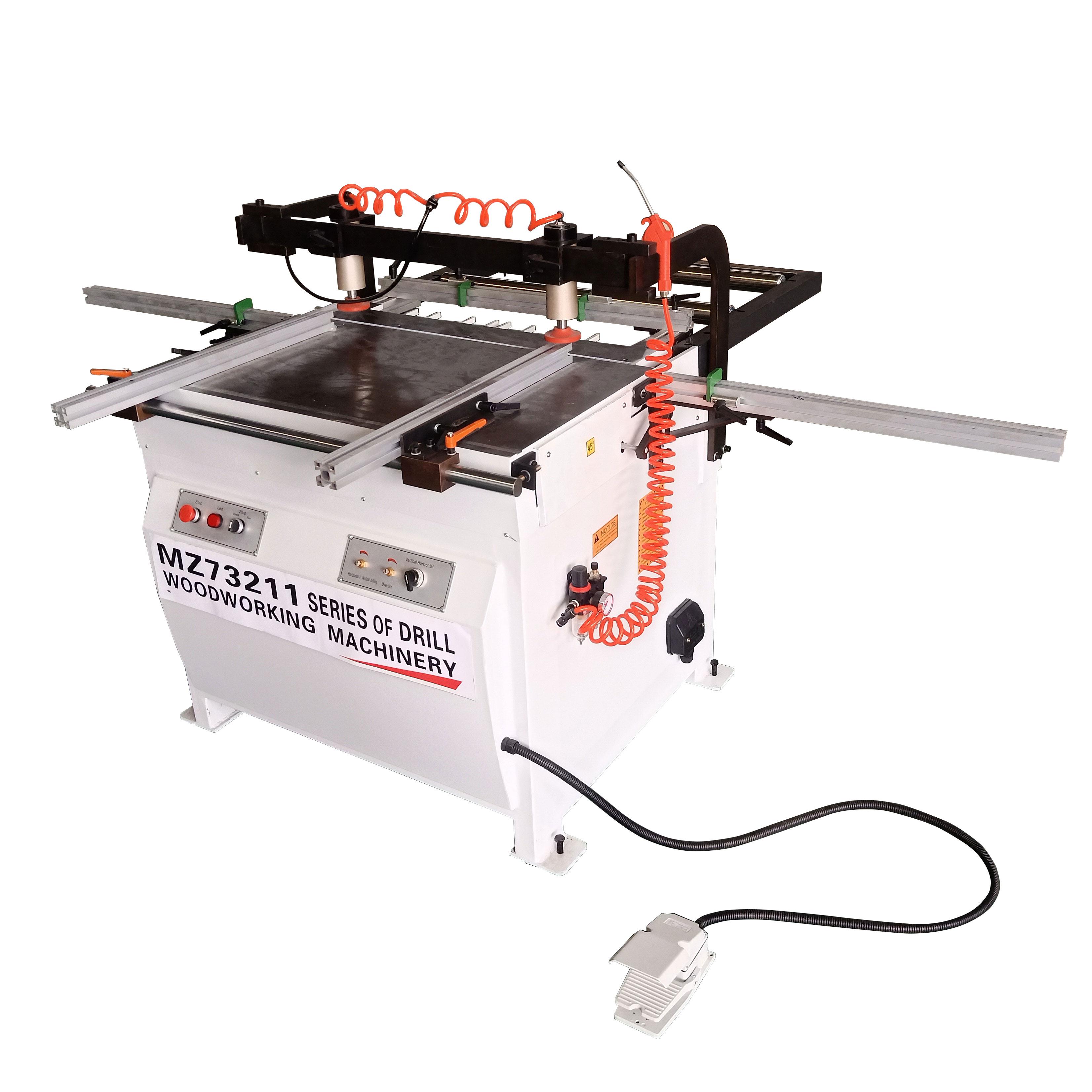 Wood Board Edge Brush Sander Drum Sanding Machine for Various Shapes Frequency Control