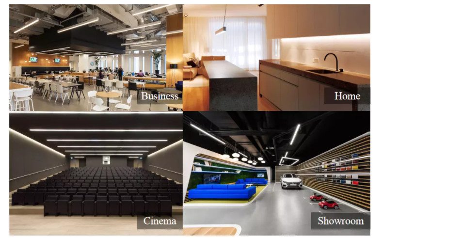 Aluminium 20W 1m LED High Power Wall Washer