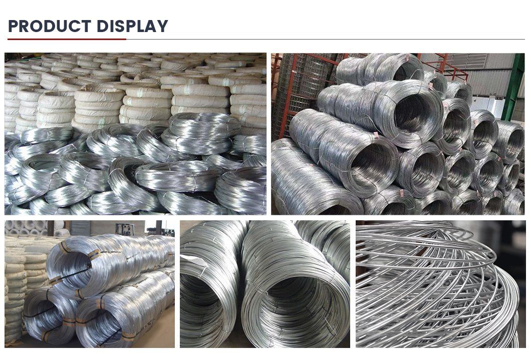 Bwg 8-Bwg 36 Electro Galvanized Iron Wire Hot Dipped Galvanized Iron Wire