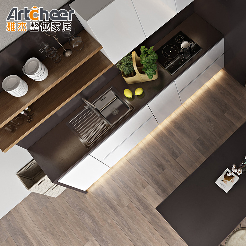 Chennai Home Modern Luxury Kitchen Cabinet with Durable Wall Cabinet and Complete Set