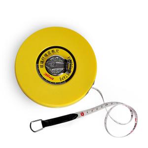 China Rewinding Compact Survey Tape Measure 165' 50m Glass Fibre Material wholesale