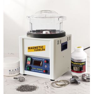 China TOKTOS 2800 rpm Jewelry Magnetic Tumbler With Digital Display wholesale