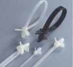 Push mount cable tie