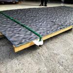 SS304 Water Wave Stainless Steel Panel Reflective Water Ripple Metal Sheet