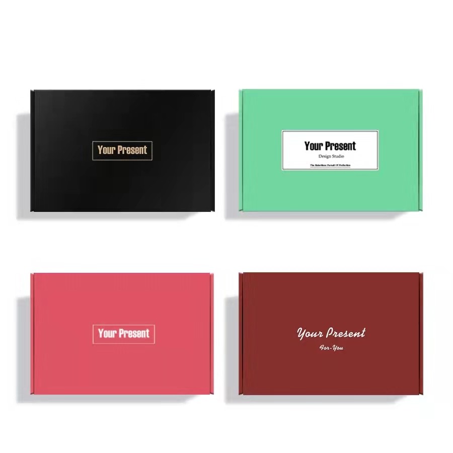 SGS Matt Varnish T Shirt Packaging Boxes Cardboard Gift Boxes With Lids