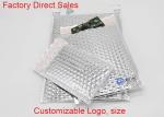 Colorful Anti - Rub Metallic Bubble Mailers , Custom Logo Padded Mail Bags