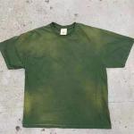 Custom Logo Heavyweight Hip Hop Style 300 Grams Acid Washed Oversized Distressed