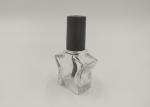 Empty Star Shape Small Nail Polish Bottle Glass Material Easy To Carry