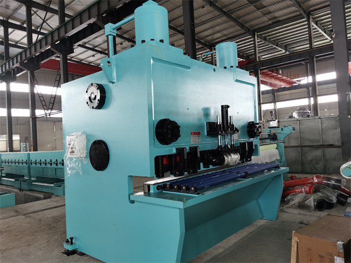 Heavy Gauge HR Steel Sheet Coil Cutting Line Double Levelers Cut To Length Line