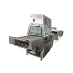 400MM belt width industrial chocolate enrobing line for sales