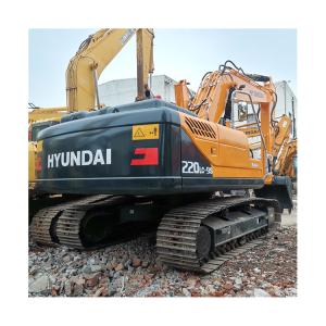 China Korea Original Crawler 22 Ton Used Hyundai 220 Excavator Shipping Size 11530x3340x4165mm wholesale