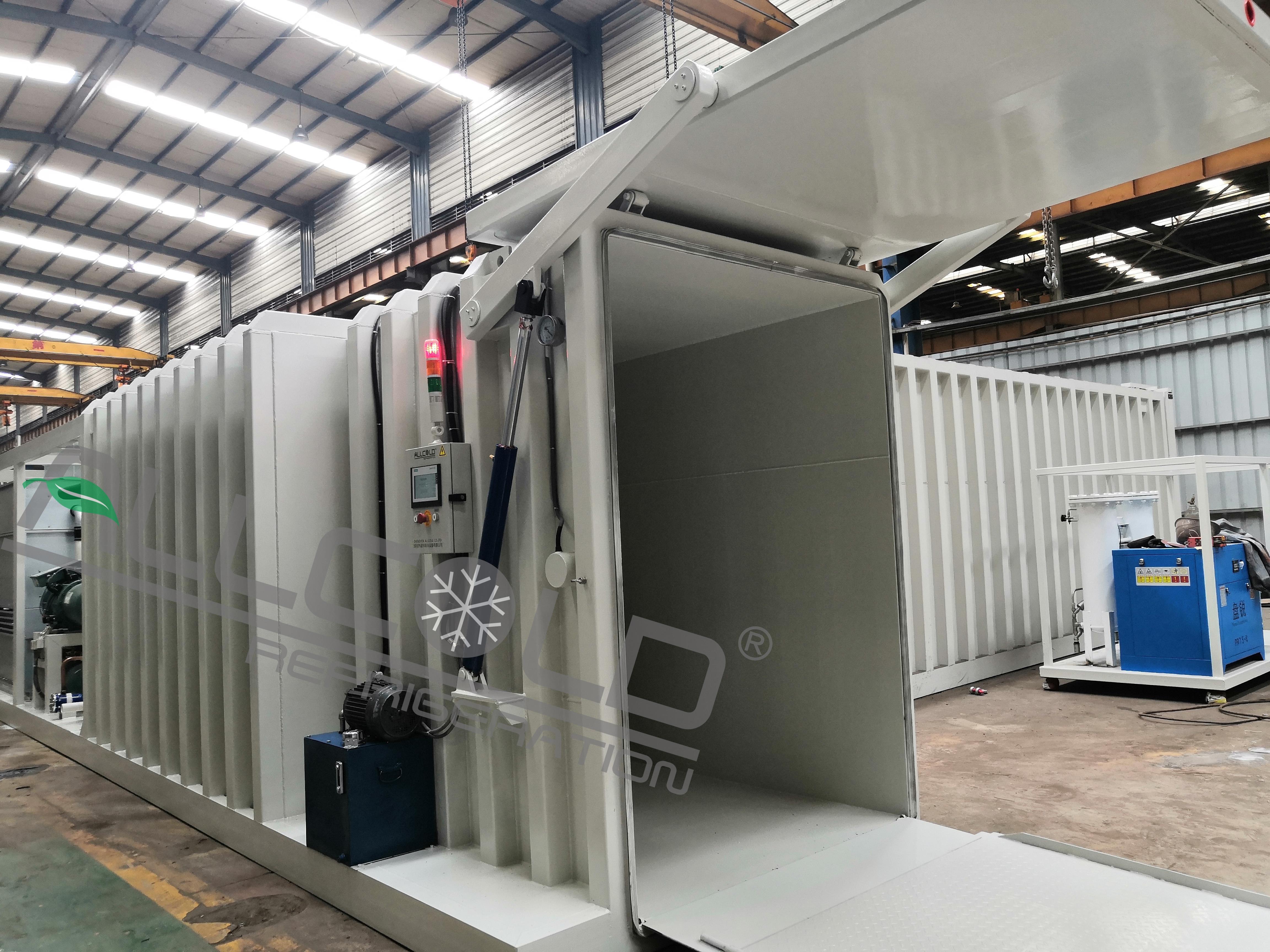 4pallets vacuum cooling machine for vegetables fruits fresh cut flowers and mushroom