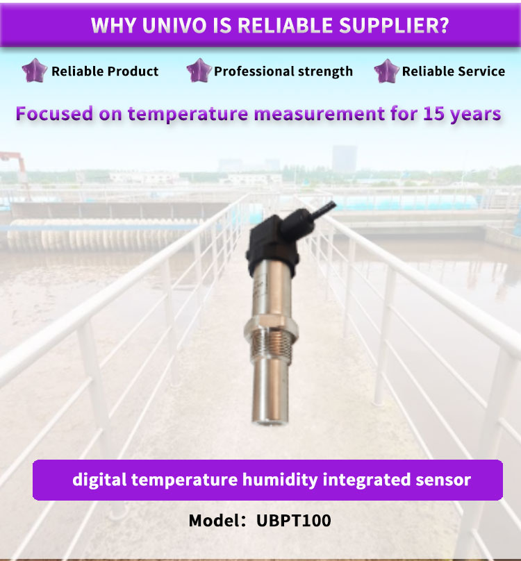 UNIVO UBPT100Y High Precision Digital Humidity Temperature Sensor for Optimal Results