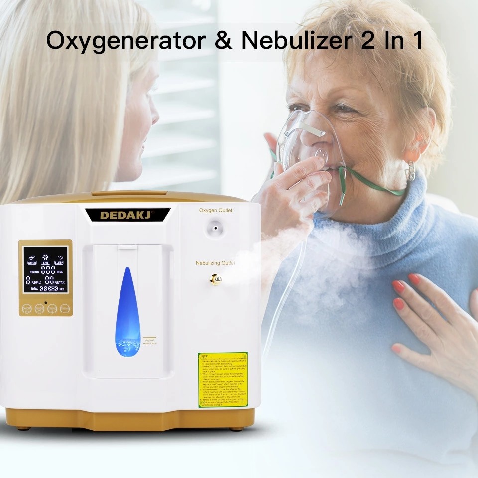 Factory Price Portable Home Use Touch Screen PSA 200W 1-7L Electric Oxygen Concentrator Generator Machine