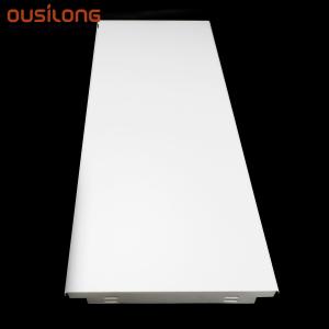 China Kitchen 600x1200mm Linear Strip Perforated Ceiling Backing wholesale