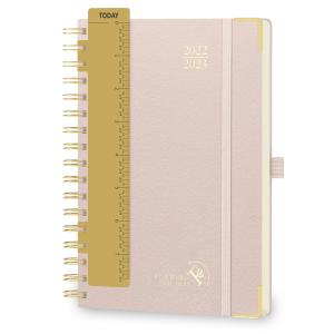 China FSC Certificate Customizable Weekly Planner Soft Cover Light Pink 2023 wholesale