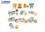 Small Scale Auto Freeze Potato Chips Crisp Auto French Fries Making Machine
