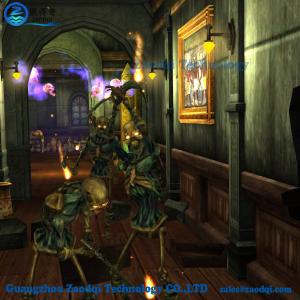 China Fantastic 4D 5D cartoon movie 6D 7D simulator film movie 7D gun movie wholesale