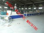 WPC Chair Profile Plastic Extrusion Line , Bench Profile Machine