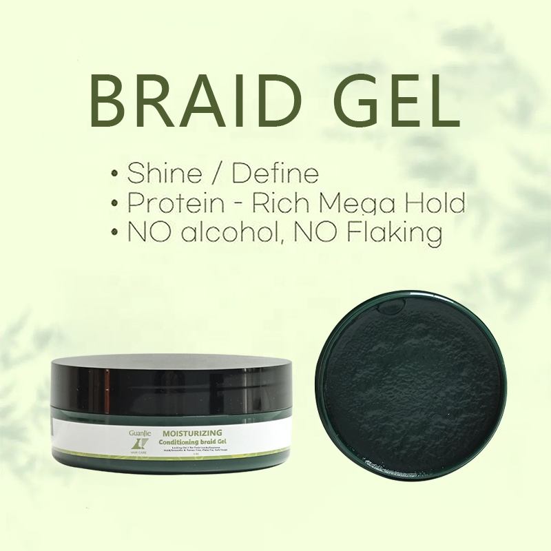 Curly Hair Extra Hold Braid Hair Gel Twisting Smooth Edges Styling Effect Shine/Gloss