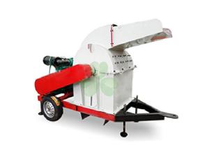 China Energy Saving Grass Crusher Machine / Industrial Wood Pallet Crusher 4pcs Blades wholesale