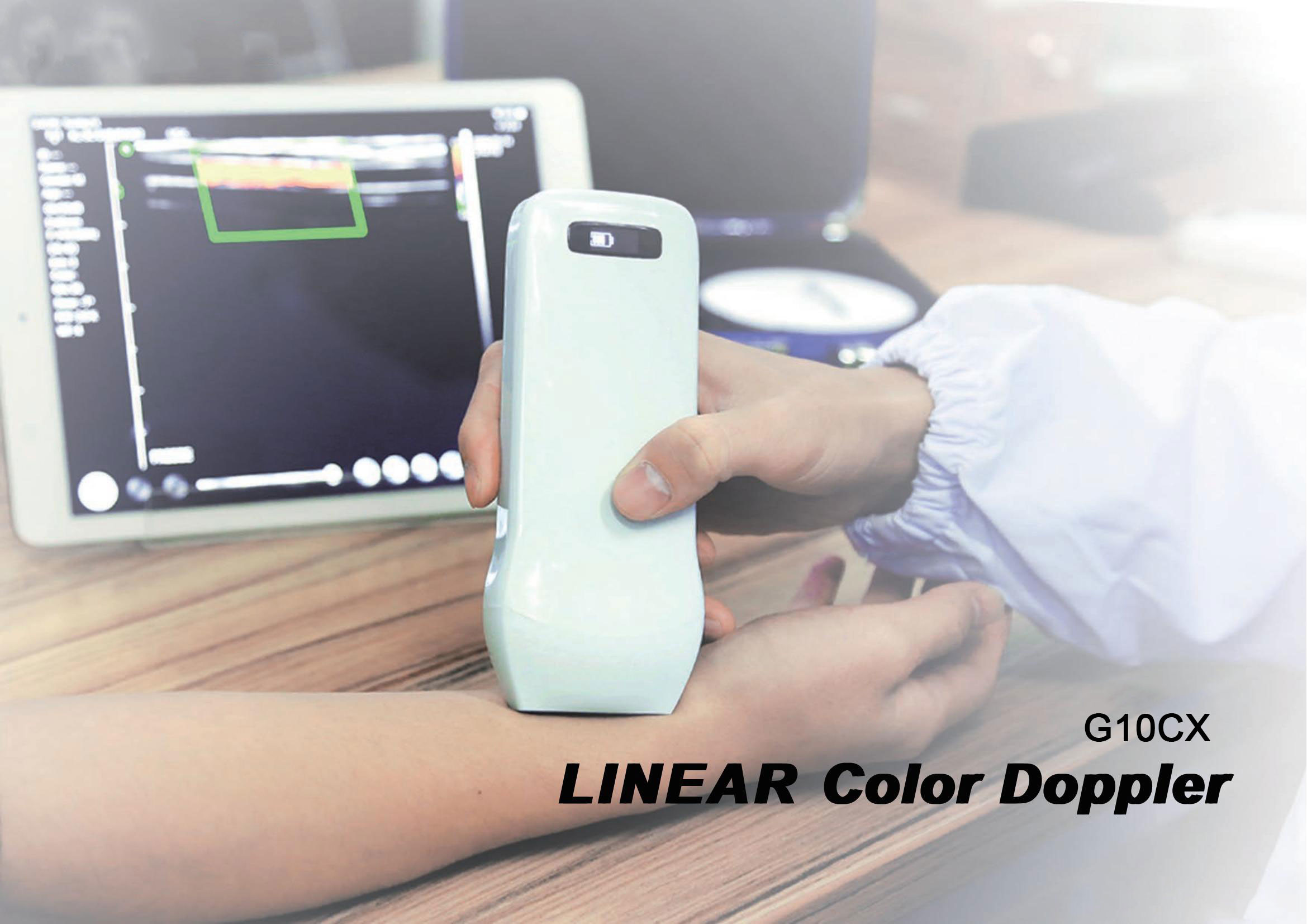 GH 192 Elements Color Doppler Ultrasound Wireless Linear Probe 7.5mhz 10mhz G10CX
