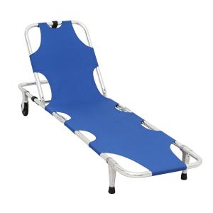 China Emergency Rescue Aluminium Folding Stretcher First Aid Devices wholesale