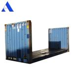 Corten Steel 20ft 40ft Used Flat Rack Containers Second Hand Floor Plywood or