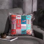 500g Car Decorative Pillows 45*45cm Hand Painted Cushion Cover Sofa Geometric