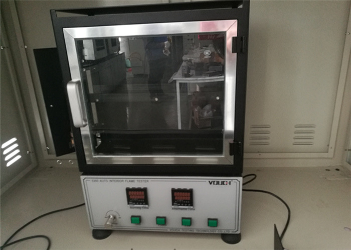Ss Flammability Test Apparatus , Auto Interior Parts Fmvss 302 Flammability Test