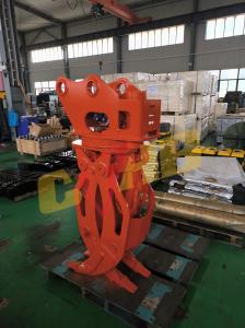 China 42CrMo Log Grapple Yakai CTHB Hydraulic Wood Grapple For 1-30ton Excavator wholesale