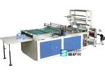 Hot Cutting Side Sealing And Cutting Bag Making Machine 5.5Kw Step Motor Driving