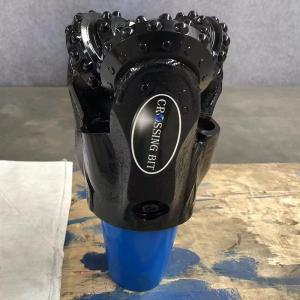 China Fast Drilling Rate Saw Tooth Roller Cone Bit Rubber Sealed Bearing wholesale