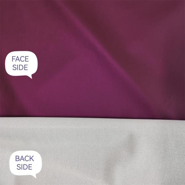 174gsm Polyester Soft Shell Fabric Woven 75dx75d Waterproof Full Dull Metal