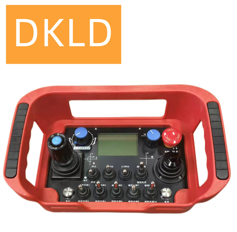 AC36V Double Joystick Industrial Remote Controller With Push Button