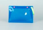 Personalized EVA Cosmetic Bag Semi Transparent Colour With Button