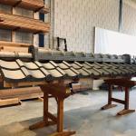 Authentic Japanese Roofing Slate Tiles Natural Roof Material Versatile Colors