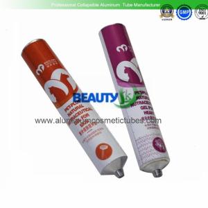 China Skin Care Hand Cream Aluminum Collapsible Tubes 32mm Diameter 100ml Volume wholesale